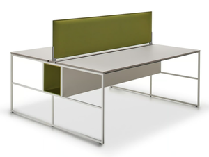 20.VENTI - Rectangular Fenix-NTM® office desk _ MDF Italia